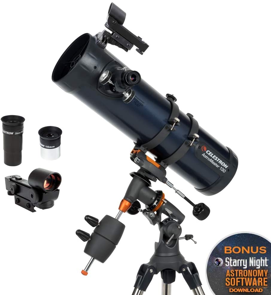 Celestron - AstroMaster 130EQ  - đánh giá và giá Telescope Reflector 130