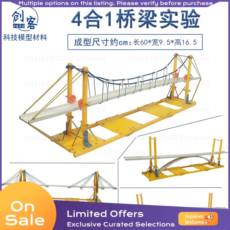 Bridge Structure DIY Model Kit - đánh giá và giá Science Kit