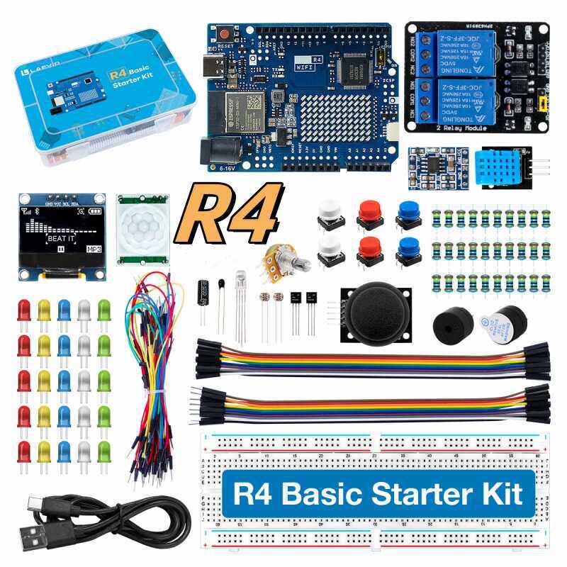 UNO R4 WiFi Compatible Develop - đánh giá và giá Science Project Kit