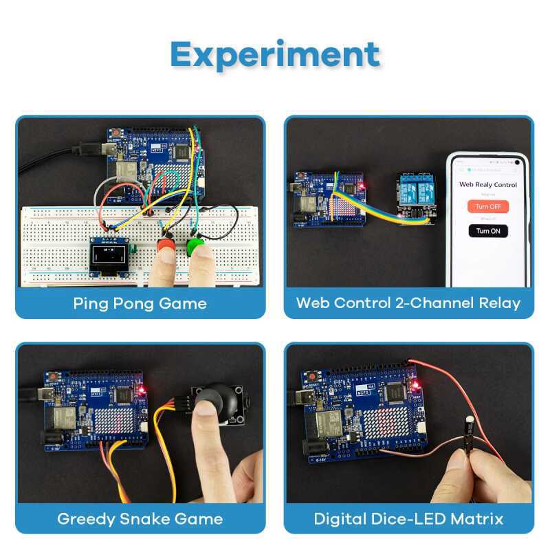 UNO R4 WiFi Compatible Develop - đánh giá và giá Science Project Kit