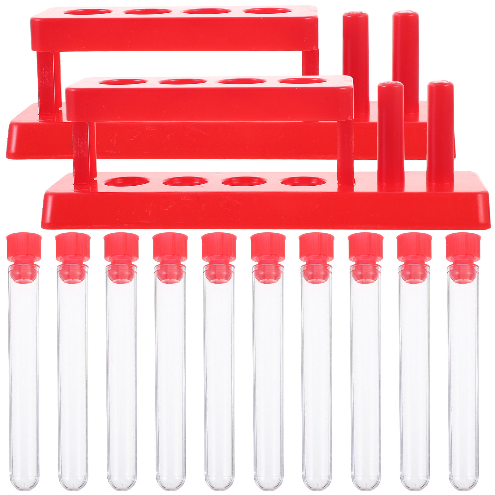 1Set Test Tube Rack Kit Plasti - đánh giá và giá Science Kit
