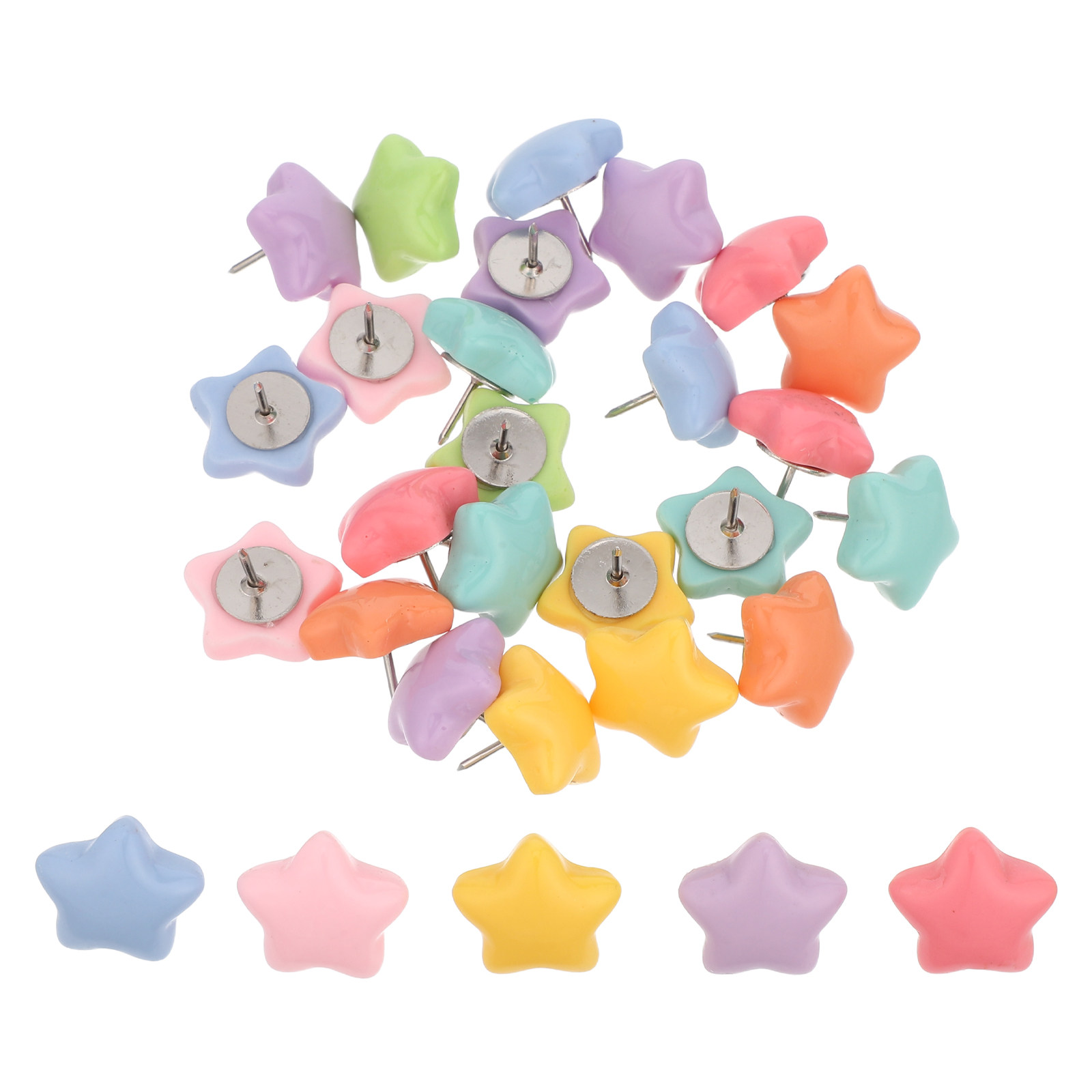 30Pcs Star Thumb Tacks Resin F - đánh giá và giá Star Map Poster